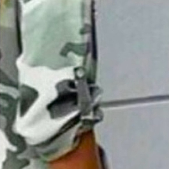 NEW Camo print /long sleeve/ stylish sequin pockets/ coverup/ duster/ dress - Picture 7 of 7